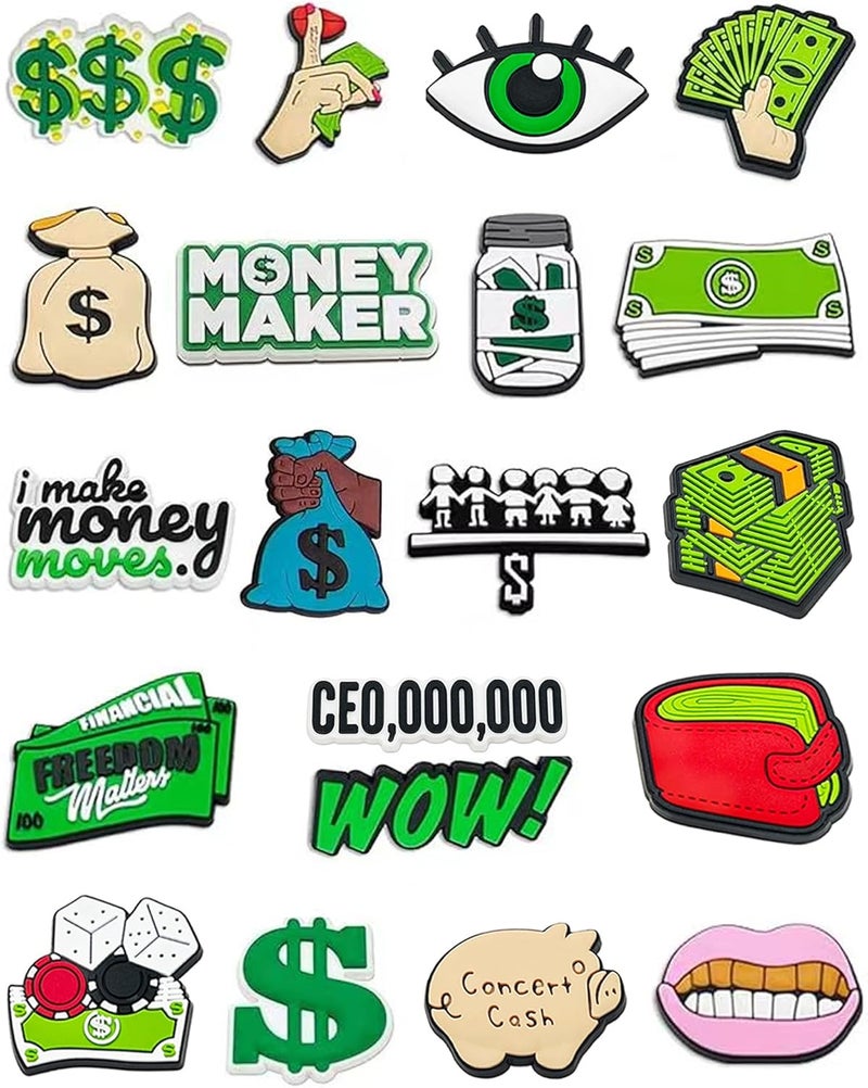 BOWNDY Different Shoe Charms for Clog Decoration,Cute Cartoon Charms Accessories for Gift - Image 1